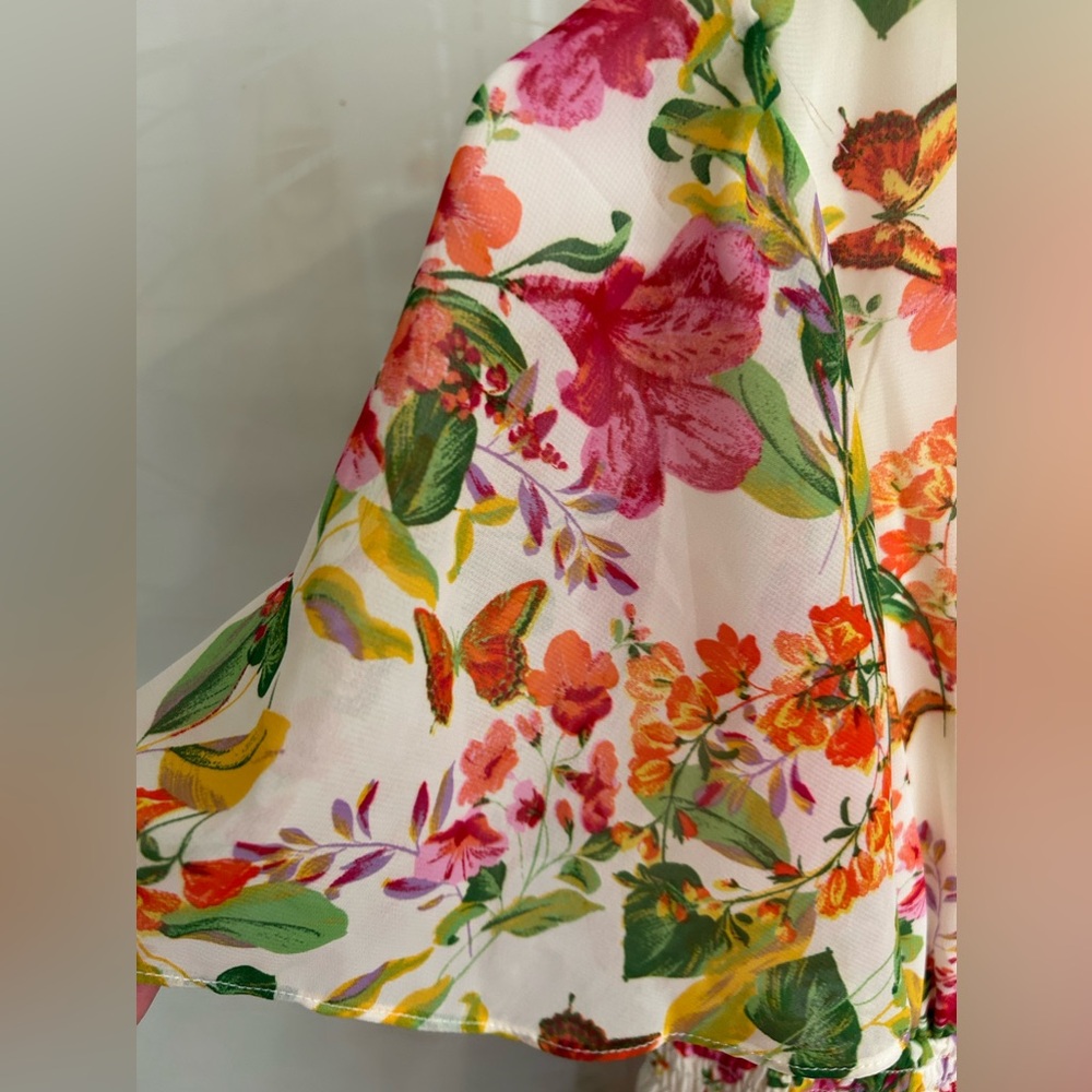 Maison Tara waistband midi dress🩷 - Picture 7 of 12